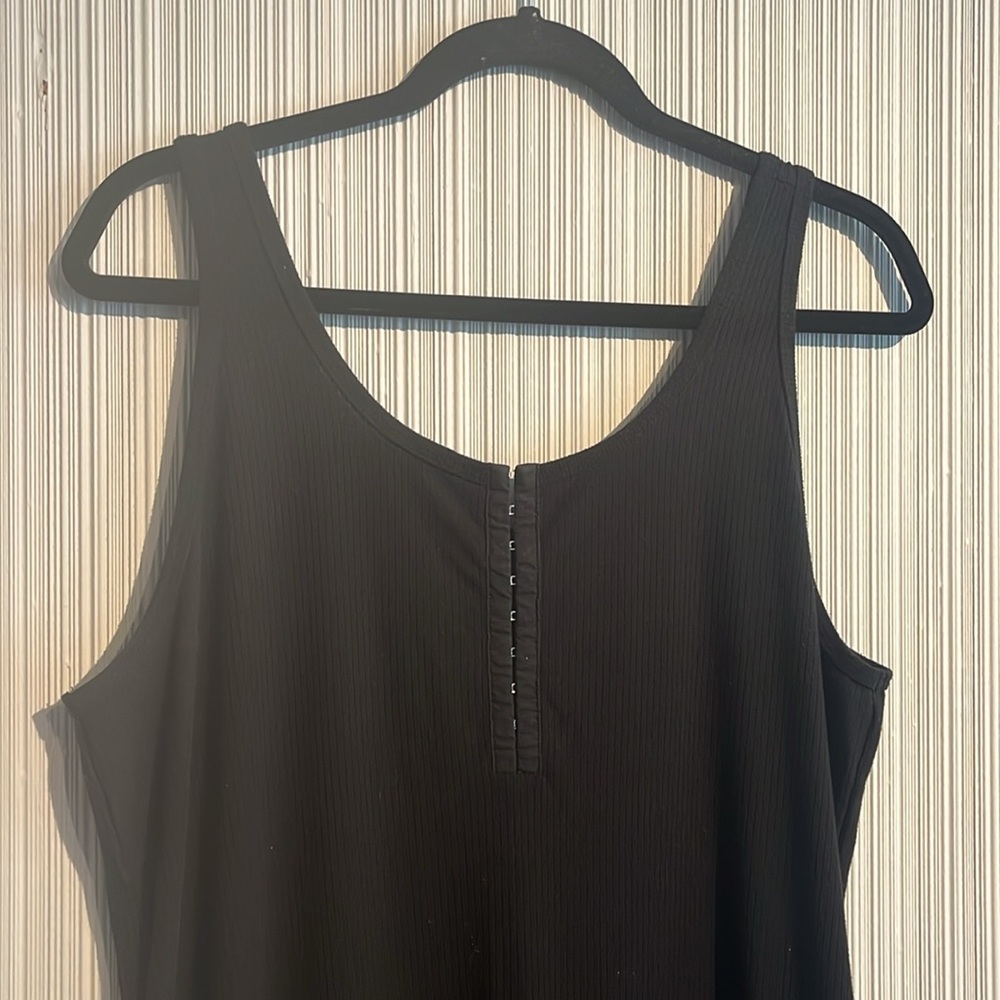 Plus size Torrid rib knit dress with clasp detail - Picture 2 of 3